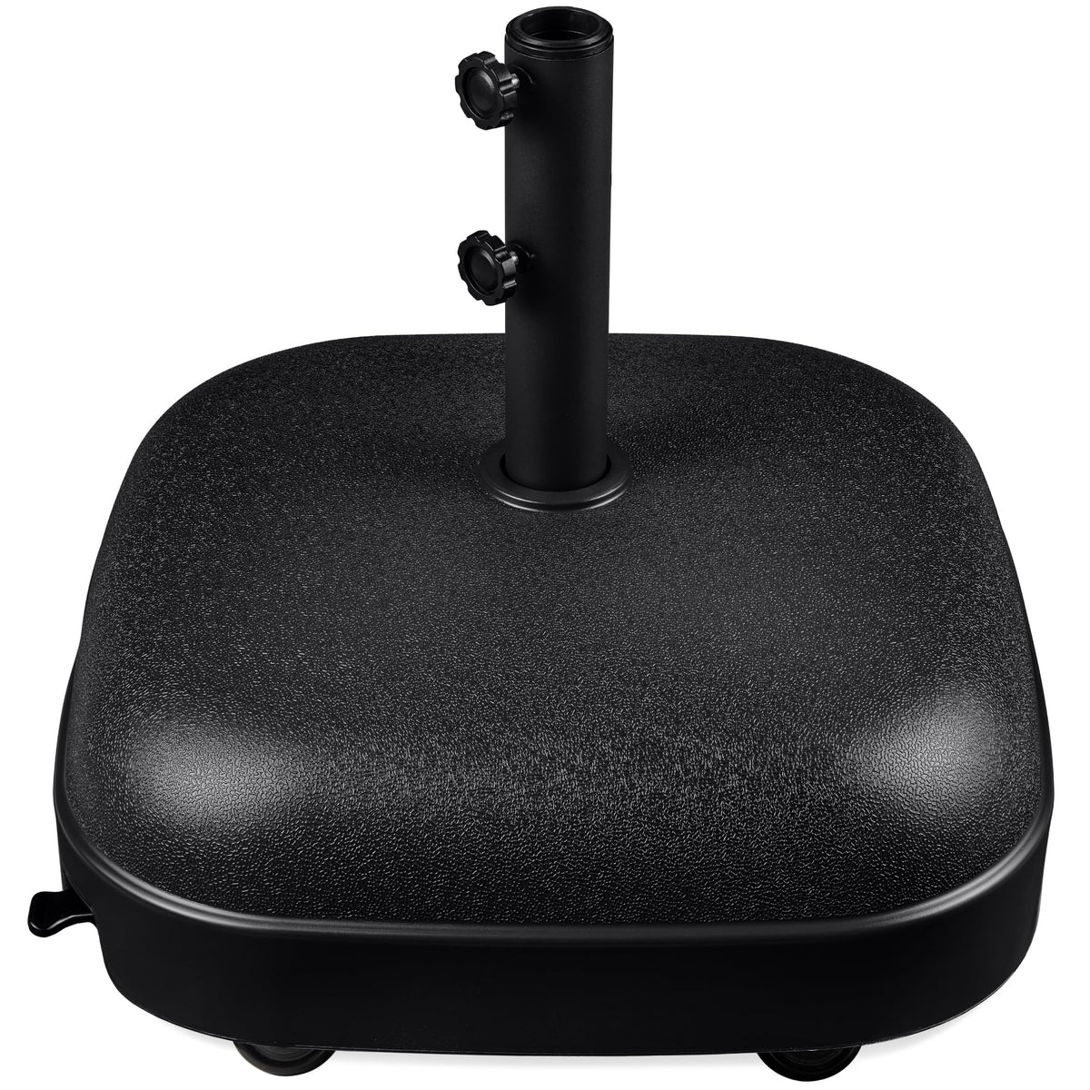 Best Choice Products umbrella base with wheels for easy mobility on patios
