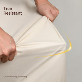 Double-stitched seams on the Bestalent cover resist tearing