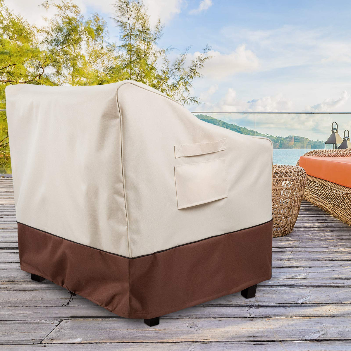 Bestalent cover shows padded handles making fitting easy