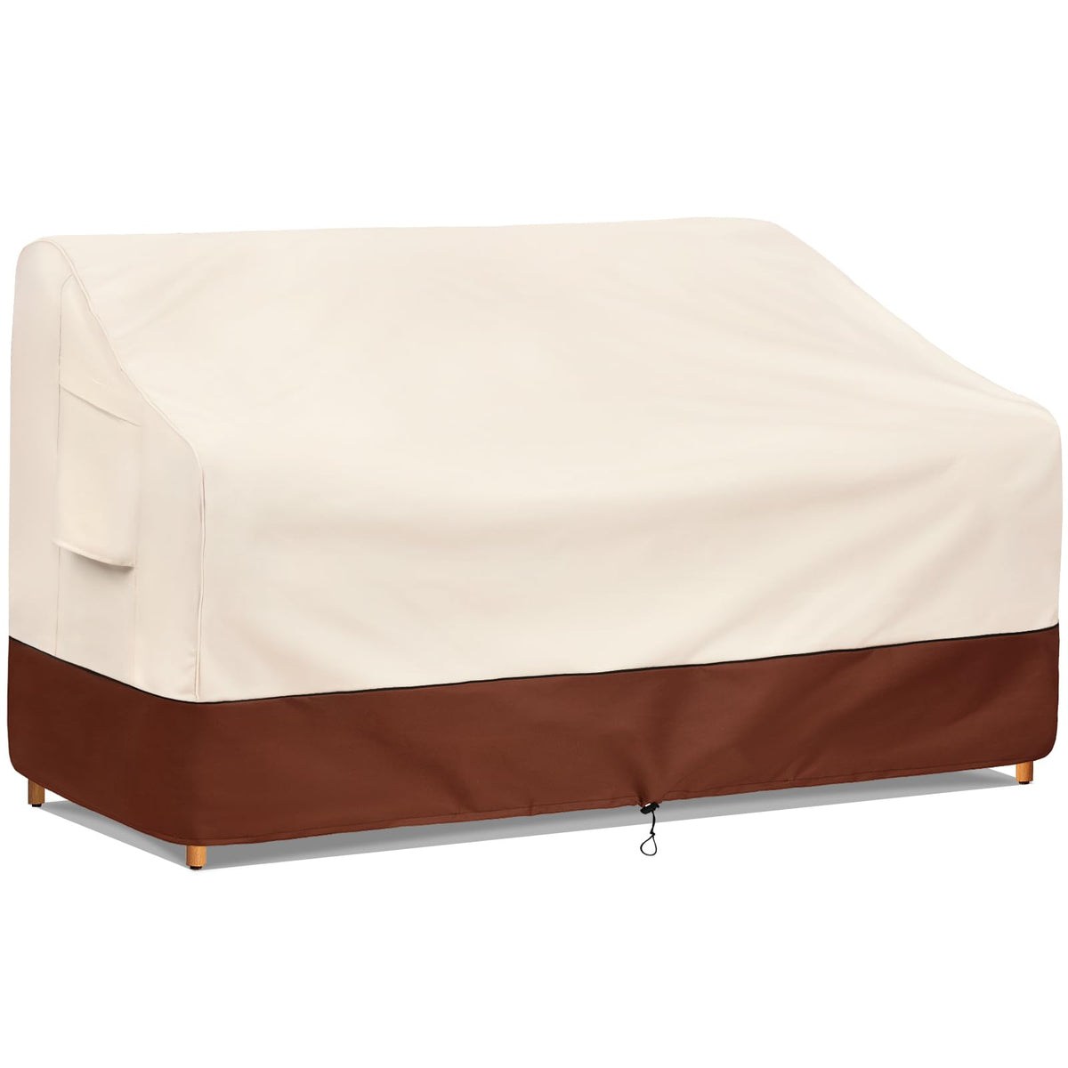 Bestalent 3-seater sofa cover fits 85W x 37D x 35H, guards outdoor furniture from rain.