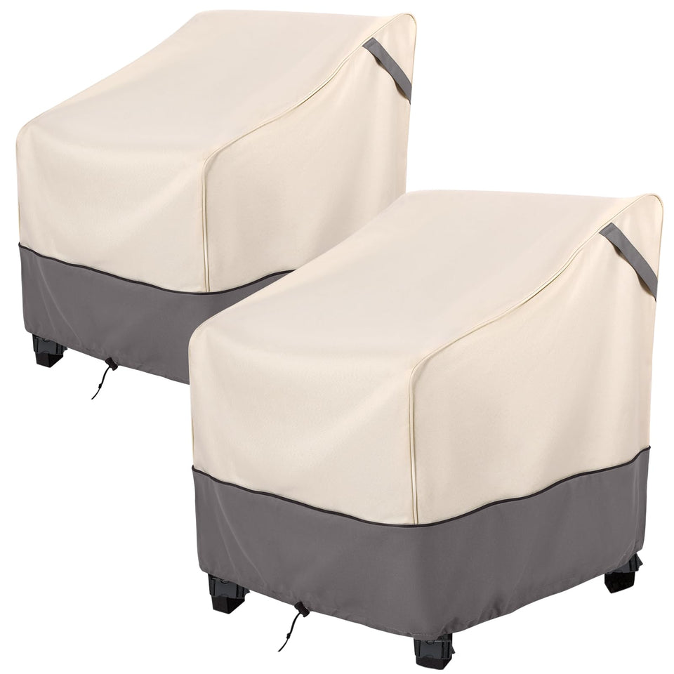 Bestalent waterproof chair cover pack close-up shows durable fabric for all-weather protection.