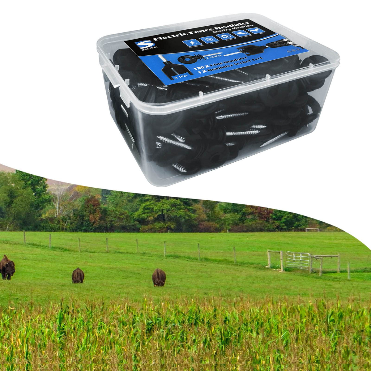 BESTEEL all-weather durability for sun and rain exposure.