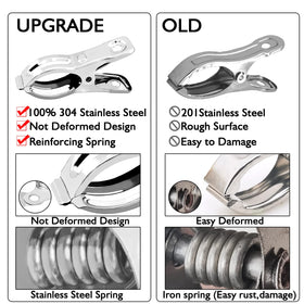 BESTEEL multi-use clips adapt to bags, cords and fabrics.