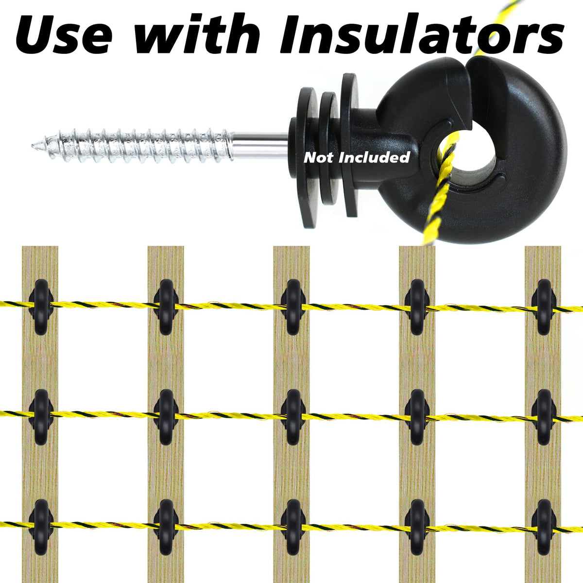 BESTEEL poly wire on a reel showing easy installation and reuse.