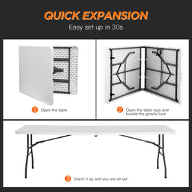 BestOffice picnic table with powder-coated legs ensuring sturdy support.