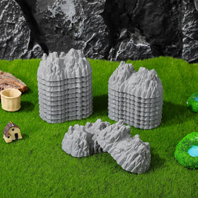Hollow design in BESTonZON rocks for easy stacking and securing