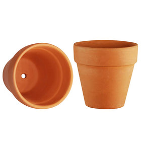 BestTOYHOME terracotta pots with drainage for healthy roots