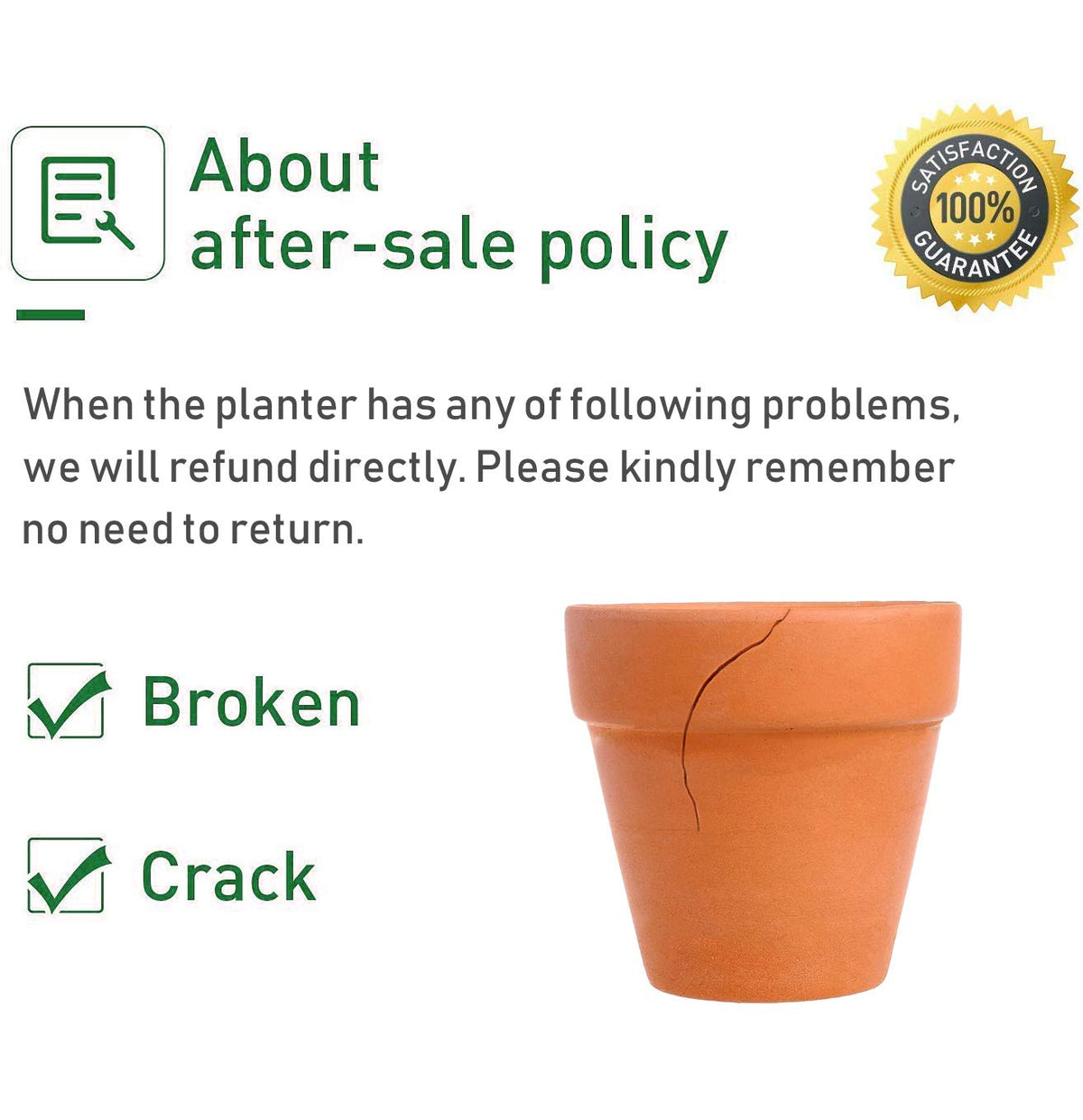 BESTTOYHOME 48-pack mini terracotta pots ready for seed starting