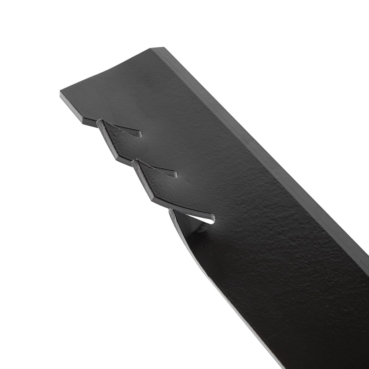Easier sharpening helps minimize downtime between mowing tasks