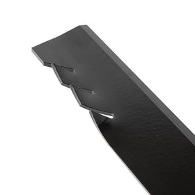 Easier sharpening helps minimize downtime between mowing tasks