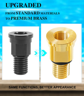 Besttruck R0557100 brass adapter visible on CS200 unit improves durability