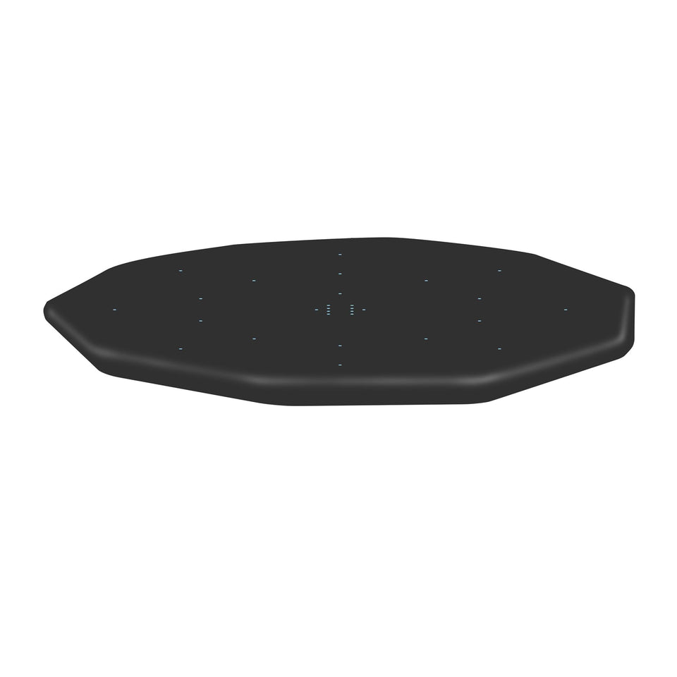 Bestway 16-foot round pool cover shields debris from your above-ground pool, keeping water cleaner.