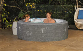 Bestway SaluSpa IP66 waterproof rating protects light and waterfall.