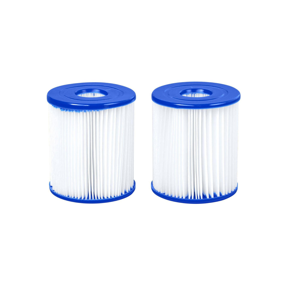 Bestway Type I filter cartridge front view for easy pool maintenance.