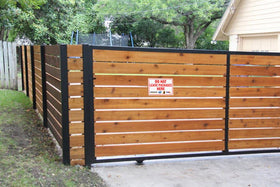 Bestylez sign mounted on exterior surface with mounting hardware