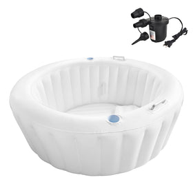 Besutosera birth pool creamy marshmallow ready for safe home birth immersion.