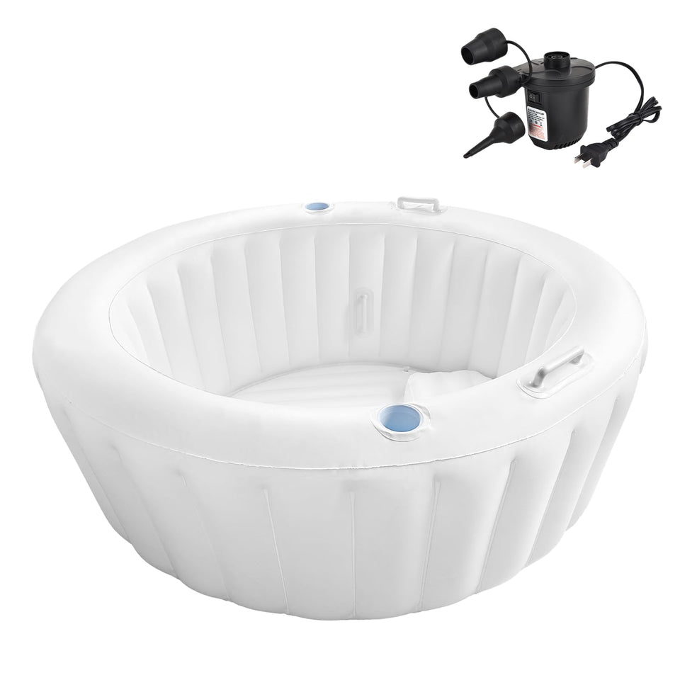 Besutosera birth pool creamy marshmallow ready for safe home birth immersion.