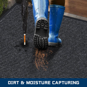 BesWin non-slip backing keeps paths safe on tile, wood, and concrete.