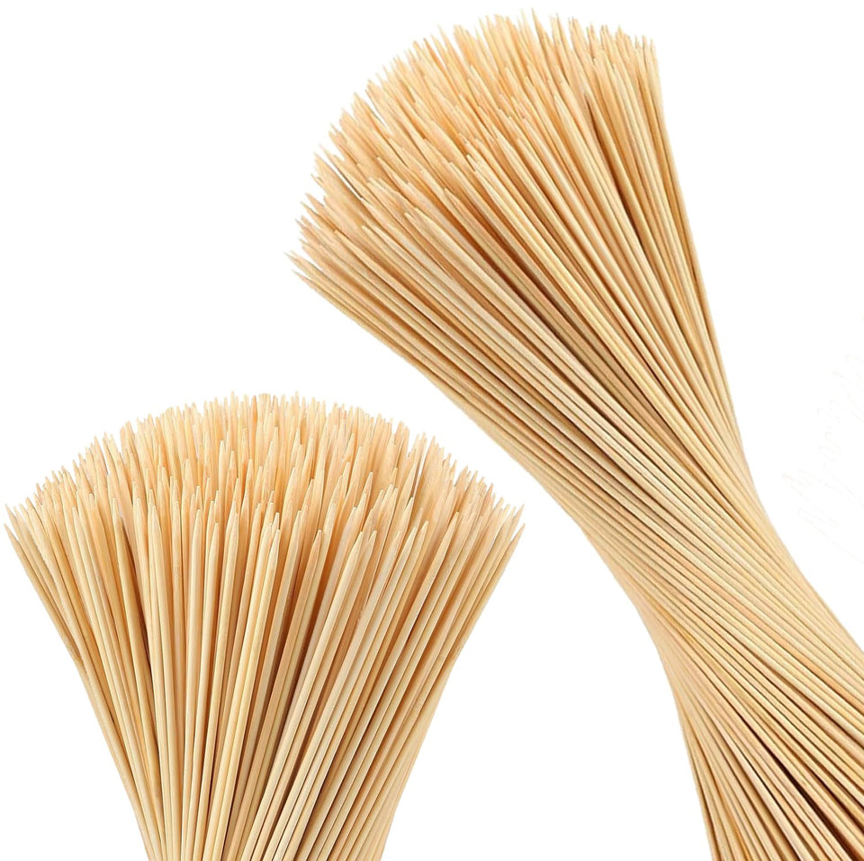 Betesine 24-inch bamboo roasting stick for marshmallows with sturdy grip