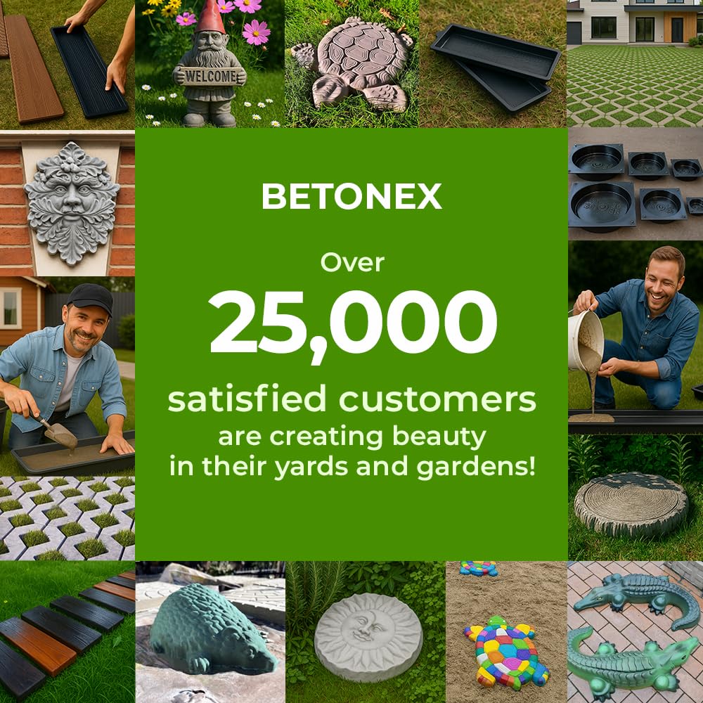 BETONEX Ukraine-made butterfly mold emphasizes reusable garden decor