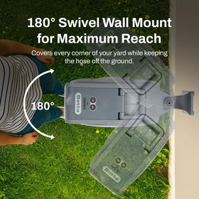 Betta EaseReel 8-pattern nozzle for versatile watering and cleaning