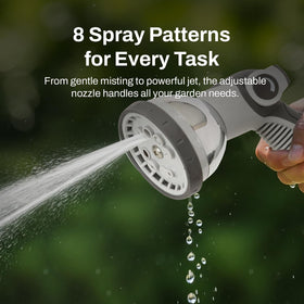 Betta EaseReel half-inch hose diameter delivers steady spray