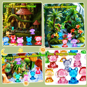 BETURETOP miniatures bring whimsy to fairy gardens and terrariums.