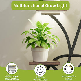 BEVAURORA durable iron pipes form a sturdy, long-lasting frame.