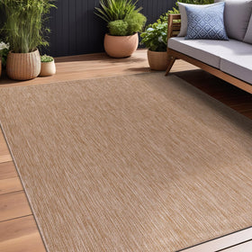 Beverly Rug 9x12 indoor-outdoor rug, washable and easy to clean on patios.