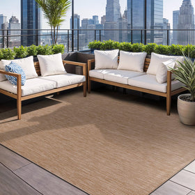 Beverly Rug easy-clean outdoor carpet dries quickly after cleaning.