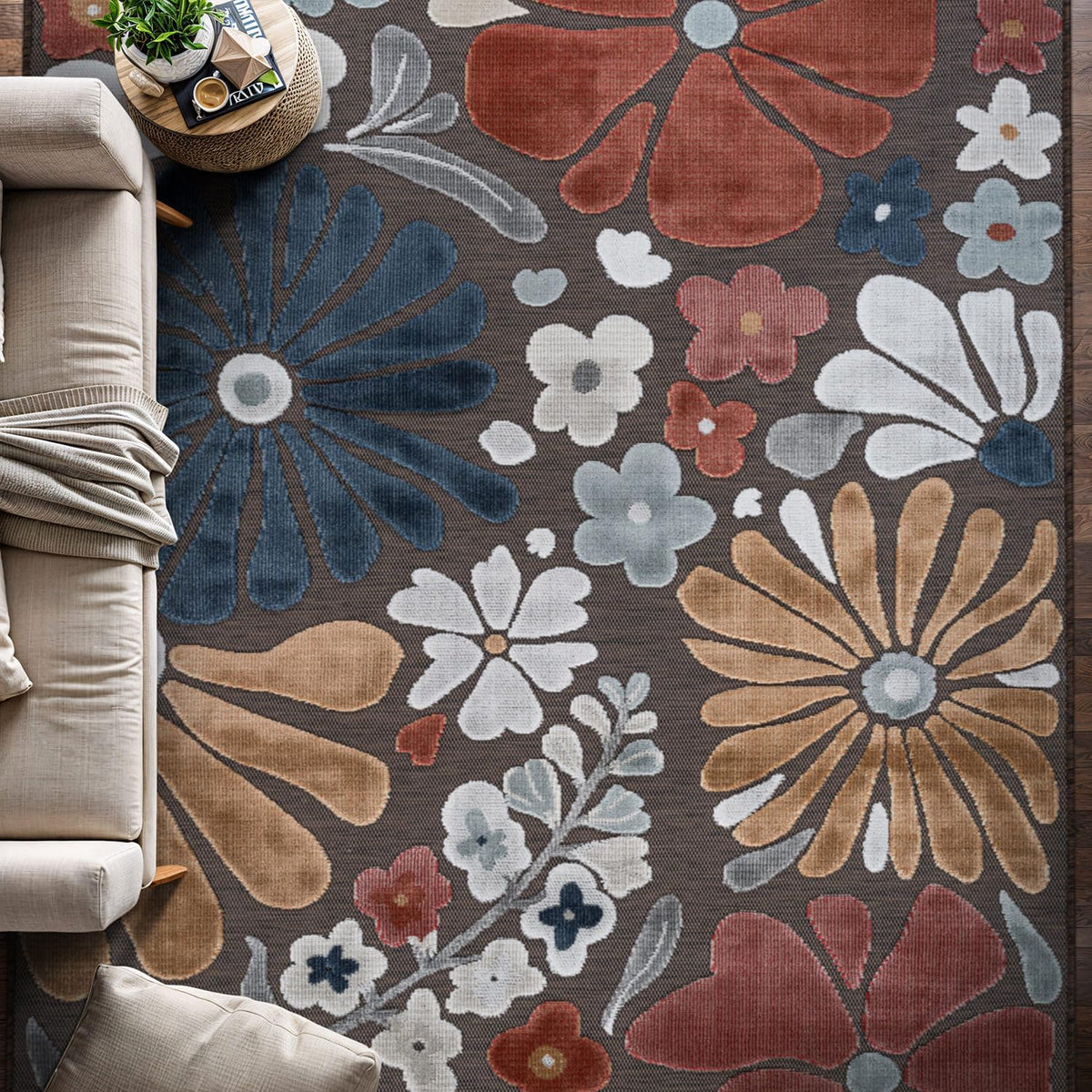 Beverly Rug kid and pet friendly, safe for families.