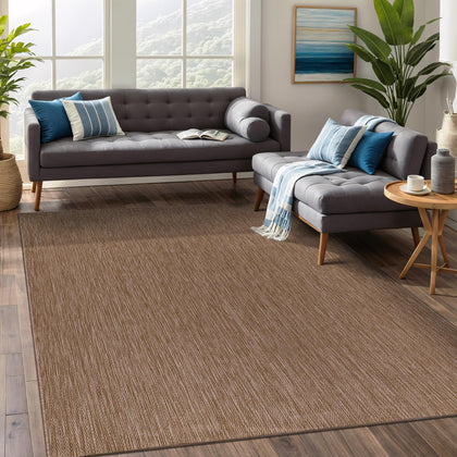 Beverly Rug outdoor rug 8x10 enhances patios with easy maintenance.