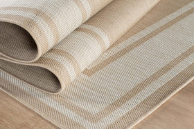 Beverly Rug suitable for patio, deck, porch, or garden.