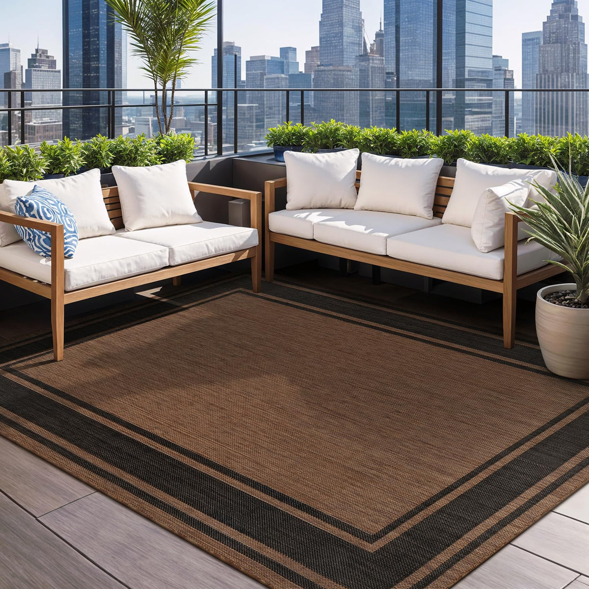 Beverly Rug polypropylene construction delivers durable, comfortable underfoot