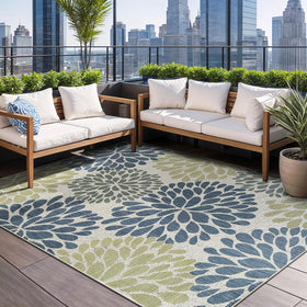 Weather resistant rug that handles sun and rain