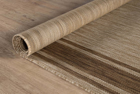 Beverly Rug weather-resistant outdoor rug withstands sun and rain.