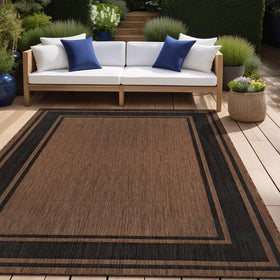 Beverly Rug weather-resistant sun exposure sample shows color stability and durable under direct sun.