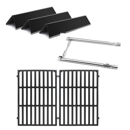 Bewesazy Weber Spirit flavorizer bars 3-pack for even heat and long-lasting grilling.