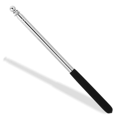 Bewudy 5ft telescopic flagpole extended for clear on-site signaling.