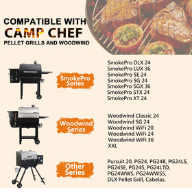 Bezmaksas RTD sensor probe replacement for Camp Chef pellet grills supports consistent cooking.