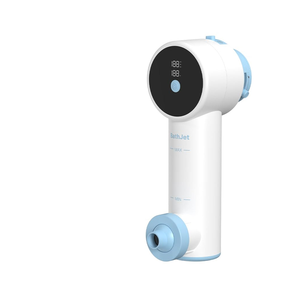 BFJOG bath jets with 360° rotatable nozzles for adjustable spa massage at home.