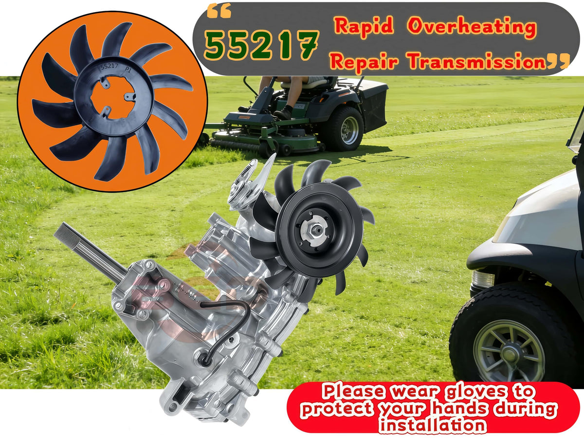 BGD 55217 installation-ready flywheel fan during straightforward swap.