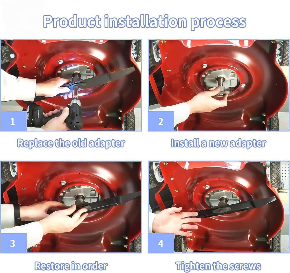BGD parts kit provides a complete solution for blade changes and maintenance.