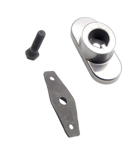 BGD mower blade adapter with 25mm center hole for secure blade mounting.