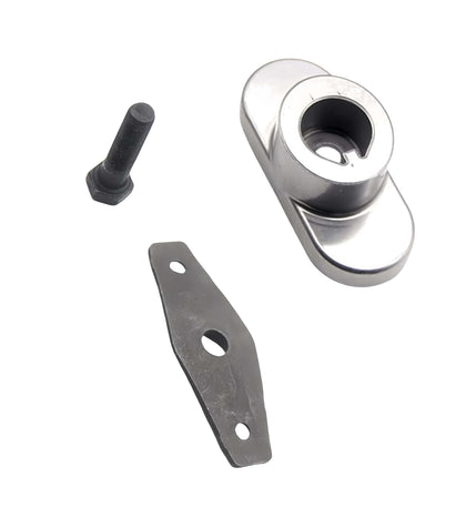 BGD mower blade adapter with 25mm center hole for secure blade mounting.