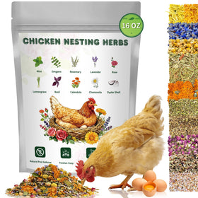 BGraceyy Chicken Nesting Herbs jar showcasing calming nesting box aroma
