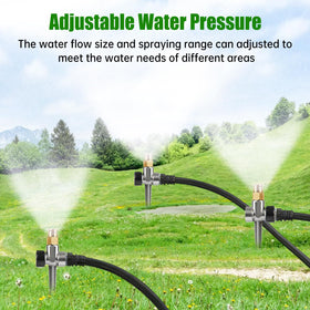 BHVALCON aluminum-base sprinkler offers durable support under pressure