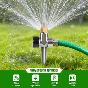 BHVALCON brass 180° nozzle for mid-range coverage across beds