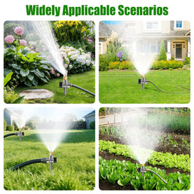 BHVALCON yard sprinkler suitable for lawns, gardens, patios and greenhouses