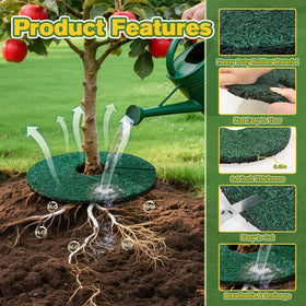 Bhyhok tree ring easy-split design for trunk-friendly installation.